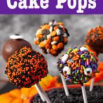 Halloween Cake Pops