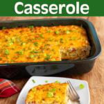 Sausage Hashbrown Breakfast Casserole